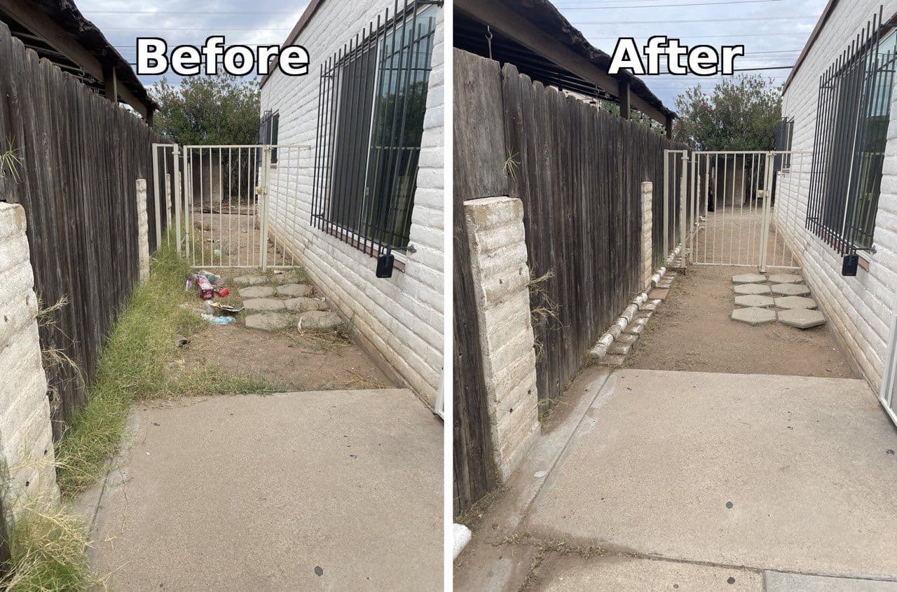 Gallery photos for Stunning Yard Transformation for Apartment Clients: Image #1